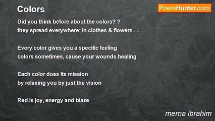 merna ibrahim - Colors