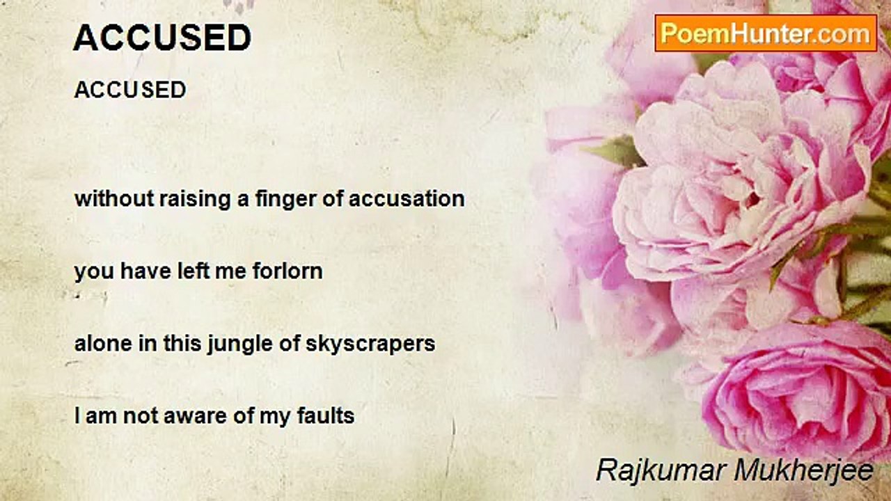 Rajkumar Mukherjee - ACCUSED
