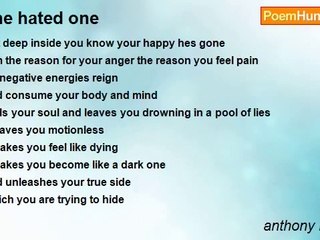 anthony robledo - The hated one