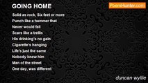 duncan wyllie - GOING HOME