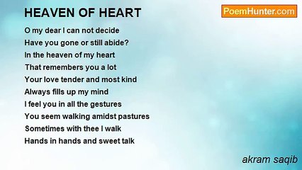 akram saqib - HEAVEN OF HEART