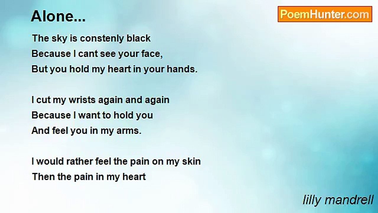 lilly mandrell - Alone...