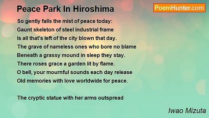 Iwao Mizuta - Peace Park In Hiroshima