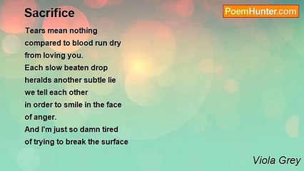 Viola Grey - Sacrifice