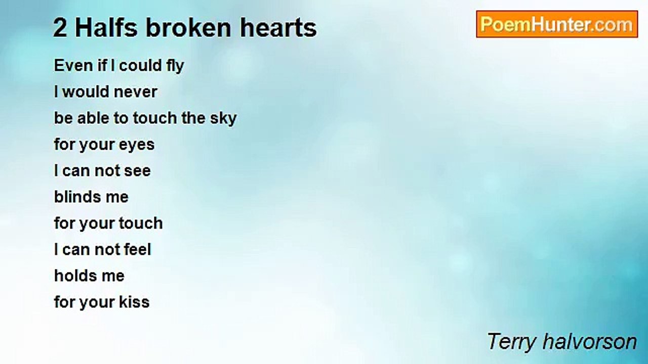 Terry halvorson - 2 Halfs broken hearts