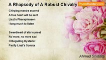 Ahmad Shiddiqi - A Rhapsody of A Robust Chivalry