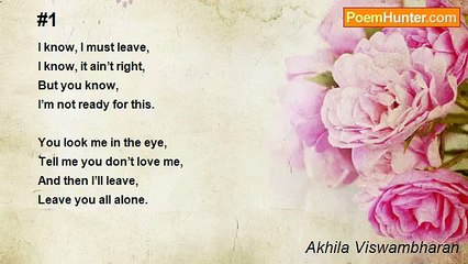 Akhila Viswambharan - #1