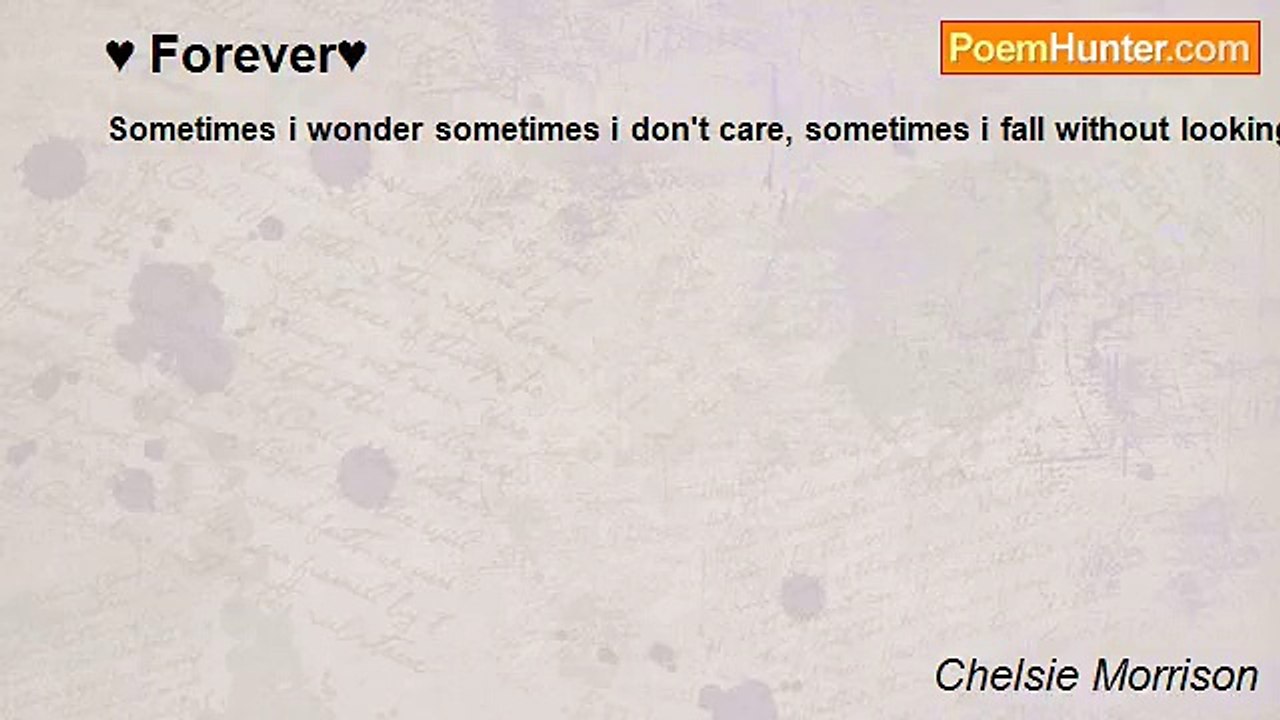 Chelsie Morrison - ♥ Forever♥