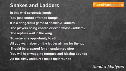 Sandra Martyres - Snakes and Ladders