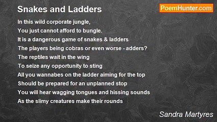 Sandra Martyres - Snakes and Ladders