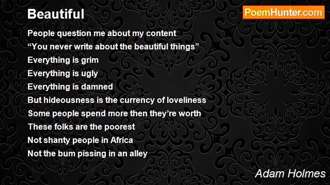 Adam Holmes - Beautiful