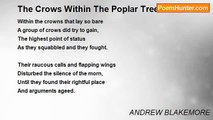 ANDREW BLAKEMORE - The Crows Within The Poplar Trees