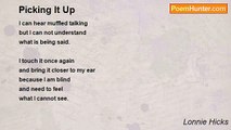 Lonnie Hicks - Picking It Up