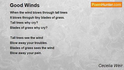 Cecelia Weir - Good Winds