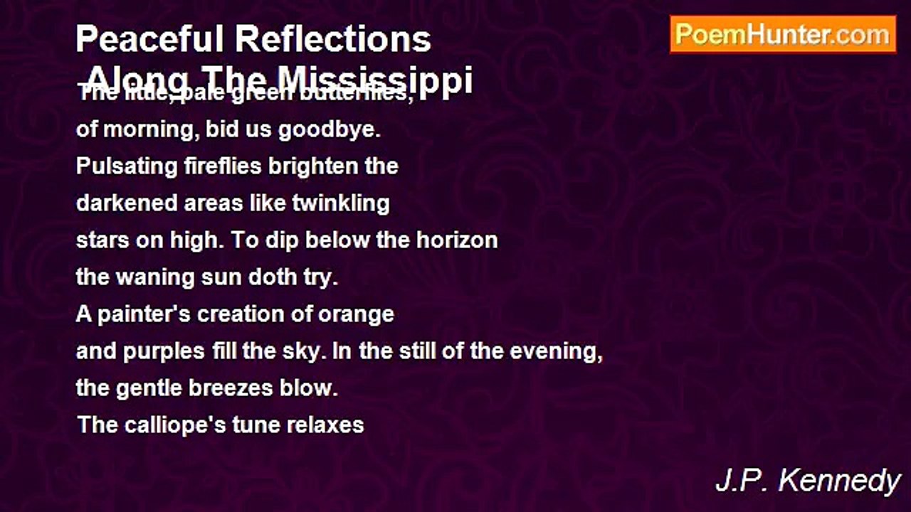 J.P. Kennedy - Peaceful Reflections  Along The Mississippi