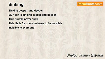 Shelby Jasmin Estrada - Sinking