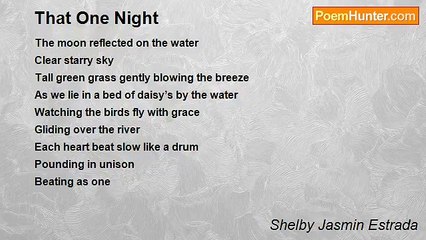 Shelby Jasmin Estrada - That One Night