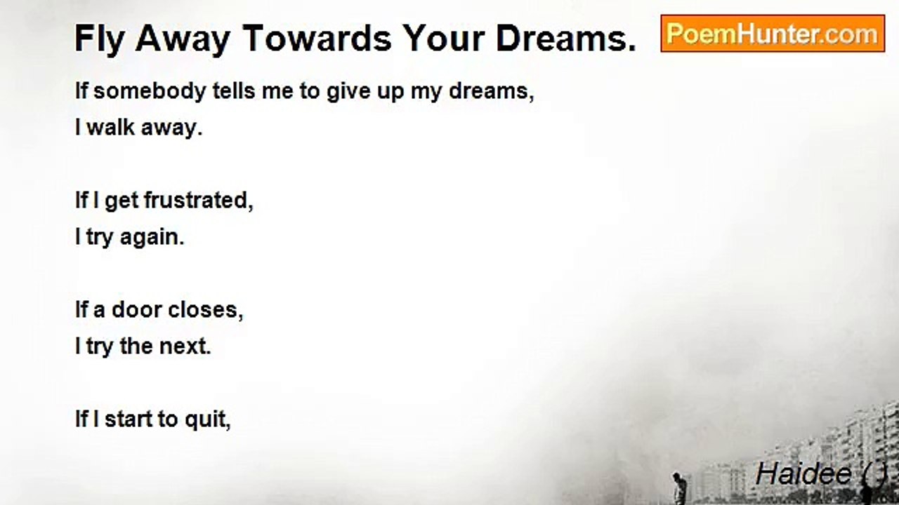 Haidee ( ) - Fly Away Towards Your Dreams.