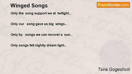 Tsira Gogeshvili - Winged Songs