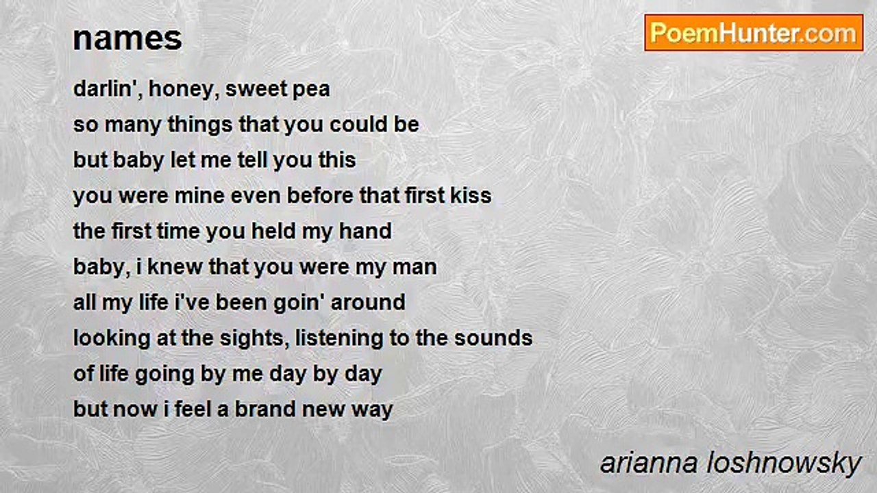 arianna loshnowsky - names