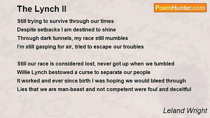 Leland Wright - The Lynch II