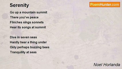 Noel Horlanda - Serenity
