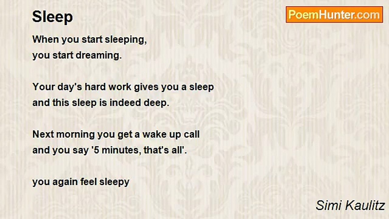 Simi Kaulitz - Sleep