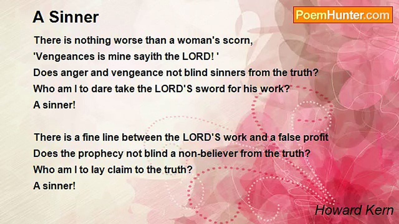 Howard Kern - A Sinner