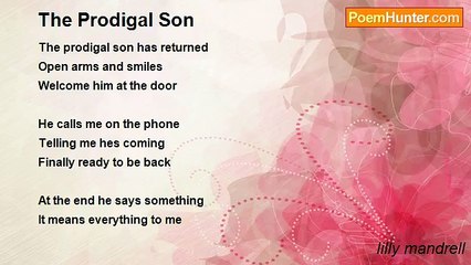 lilly mandrell - The Prodigal Son
