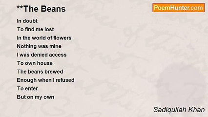Sadiqullah Khan - **The Beans