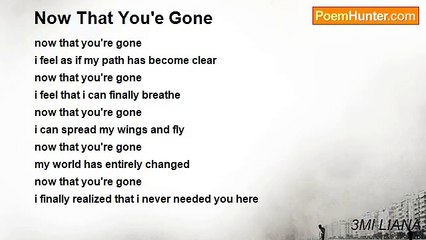 3MI LIANA - Now That You'e Gone