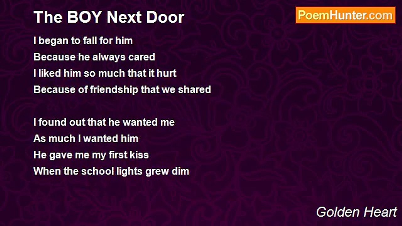Golden Heart - The BOY Next Door