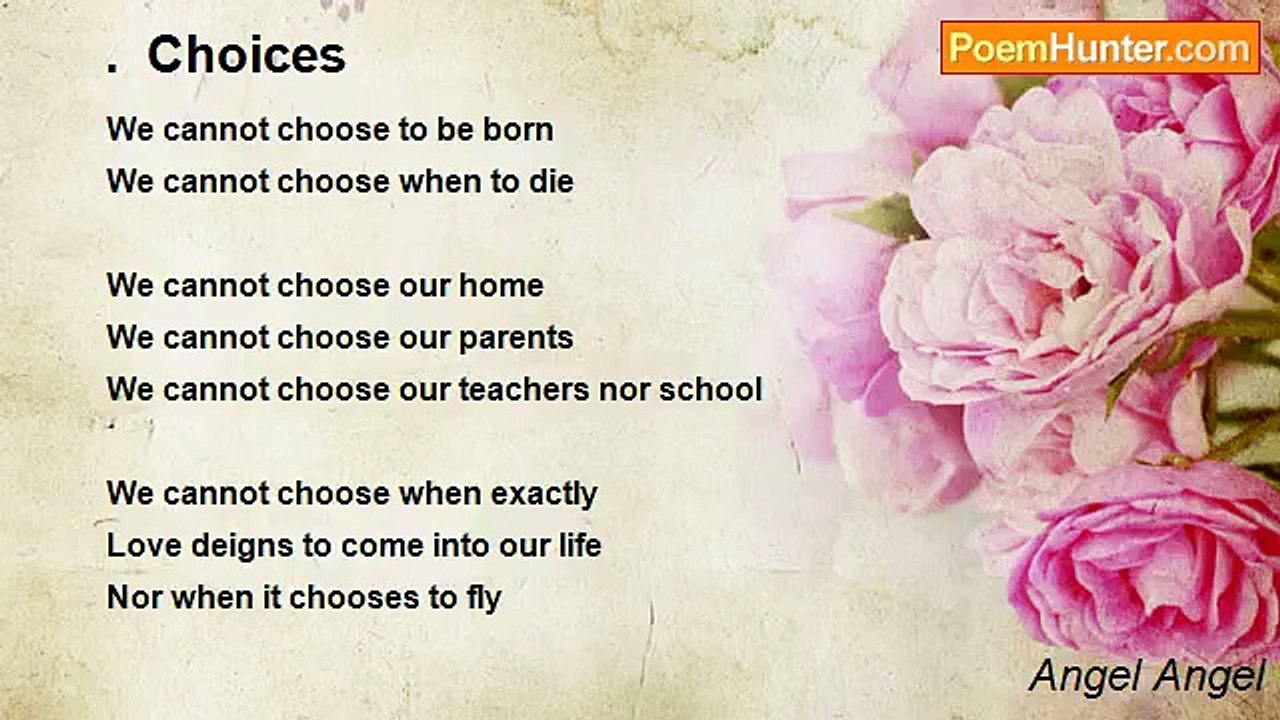 Angel Angel - .  Choices