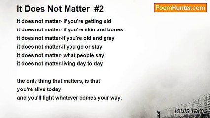 louis rams - It Does Not Matter  #2