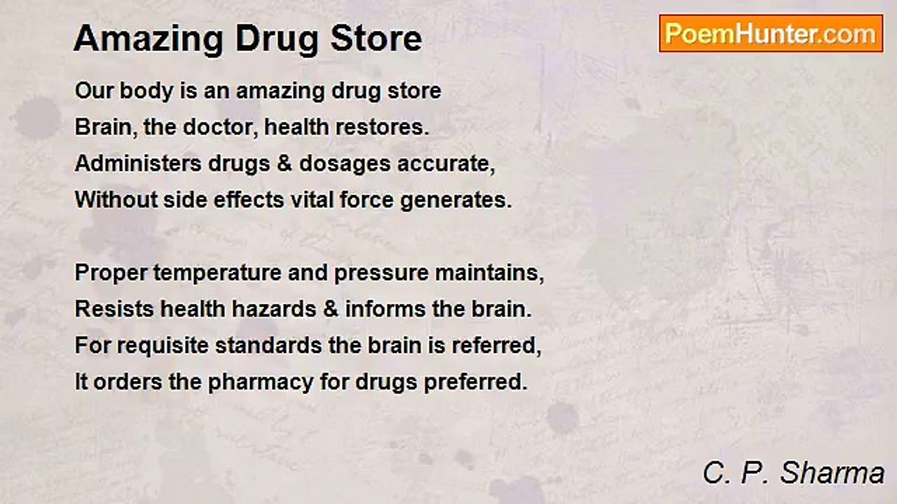 C. P. Sharma - Amazing Drug Store