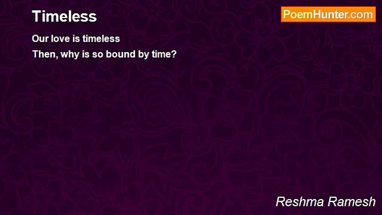 Reshma Ramesh - Timeless
