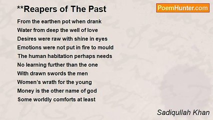 Sadiqullah Khan - **Reapers of The Past