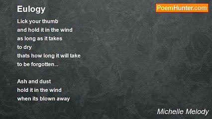 Michelle Melody - Eulogy
