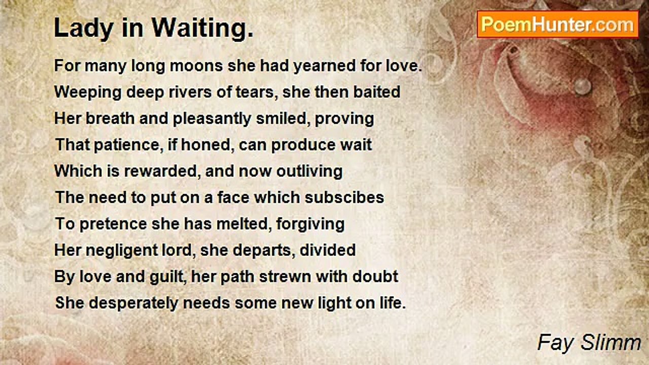 Fay Slimm - Lady in Waiting.