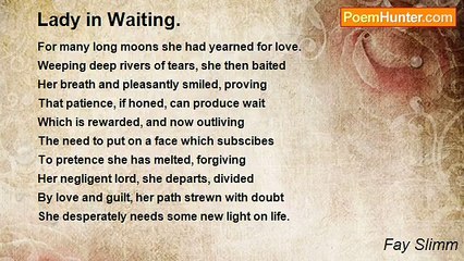 Fay Slimm - Lady in Waiting.