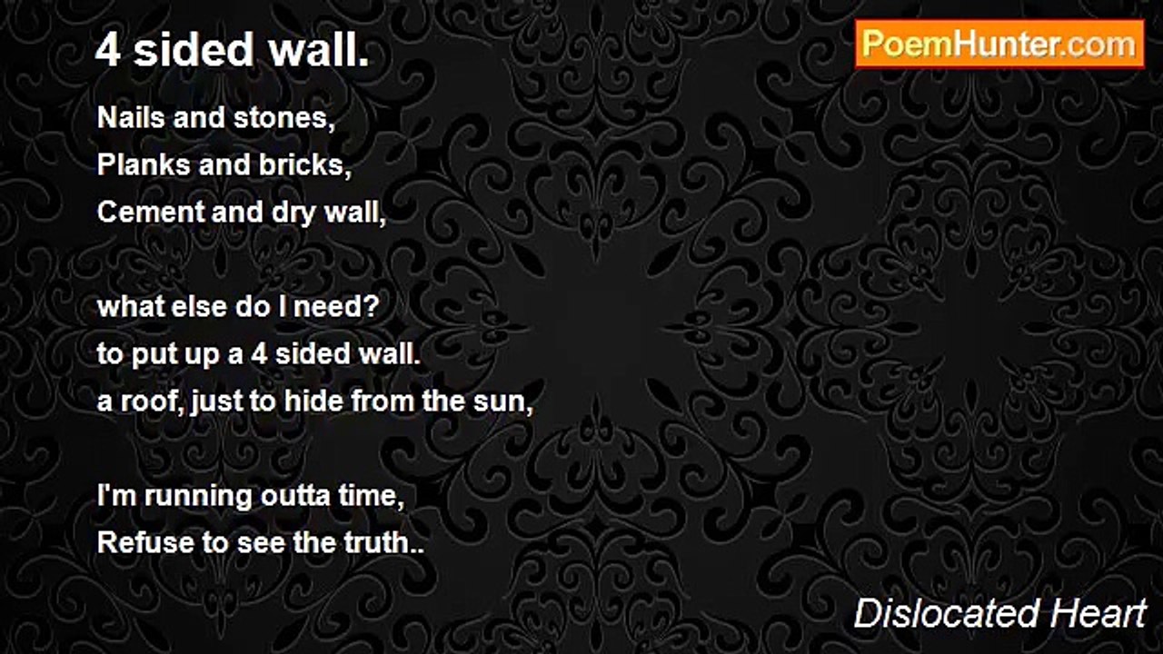 Dislocated Heart - 4 sided wall.
