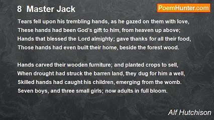 Alf Hutchison - 8  Master Jack