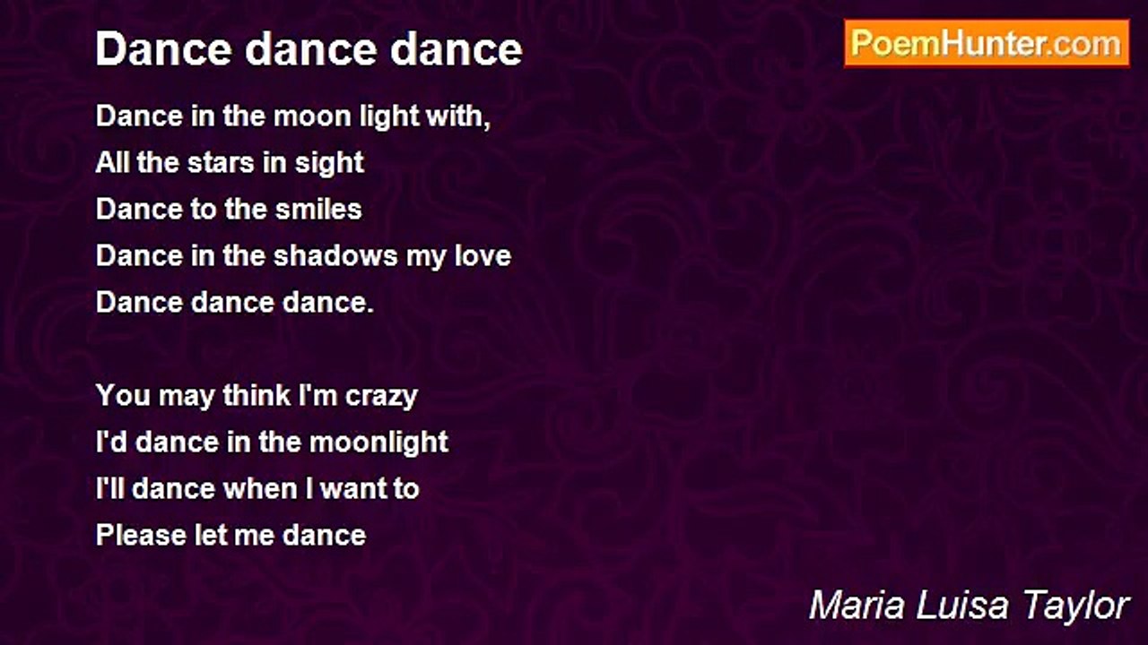 Maria Luisa Taylor - Dance dance dance