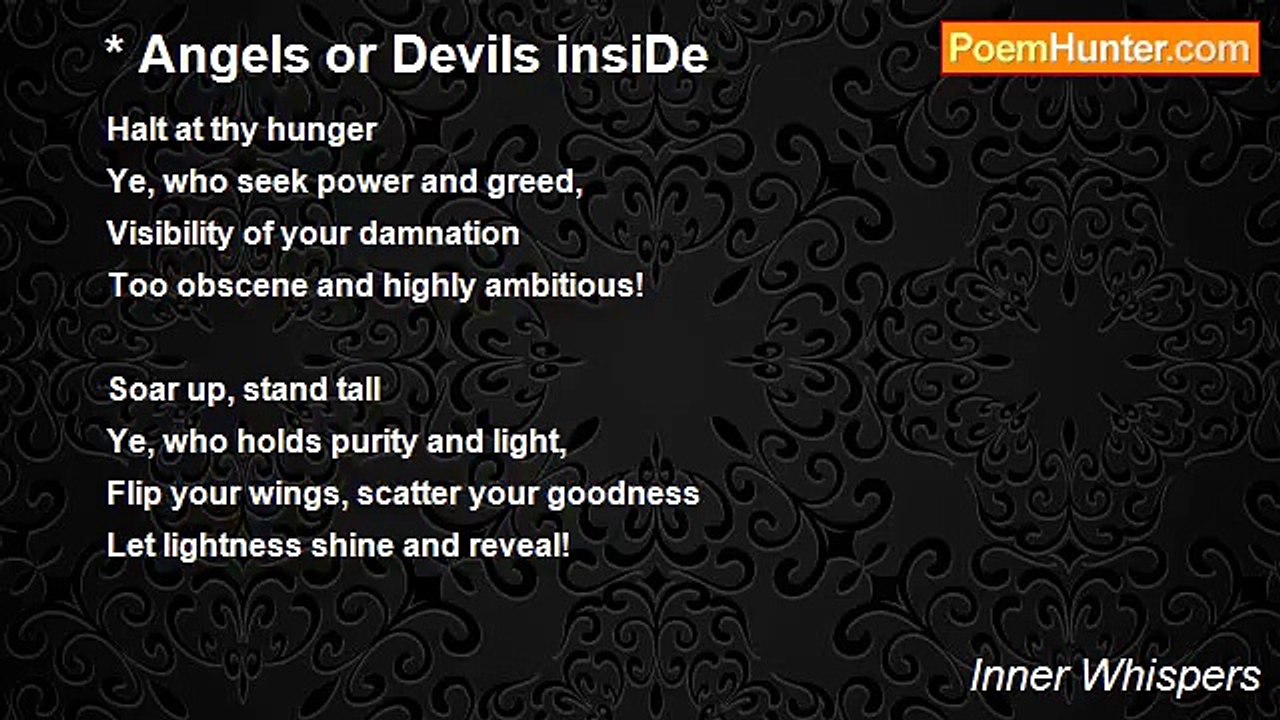 Inner Whispers - * Angels or Devils insiDe