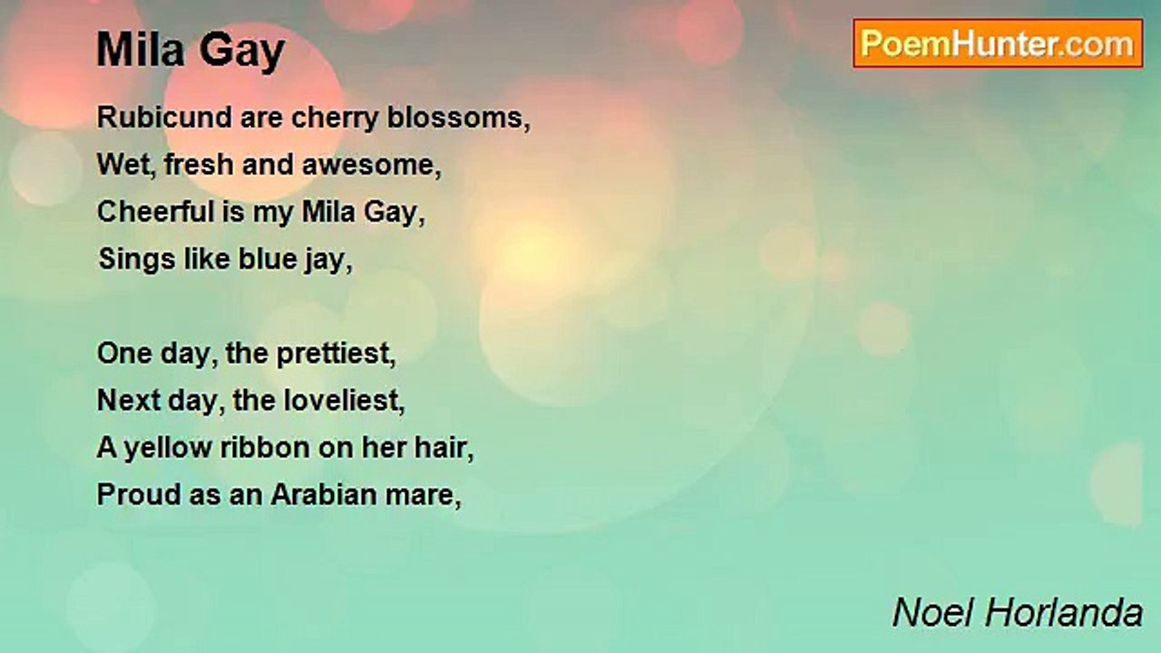 Noel Horlanda - Mila Gay