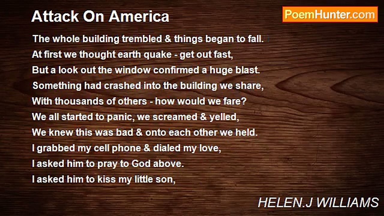 HELEN.J WILLIAMS - Attack On America