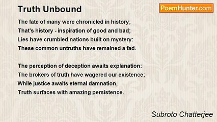 Subroto Chatterjee - Truth Unbound