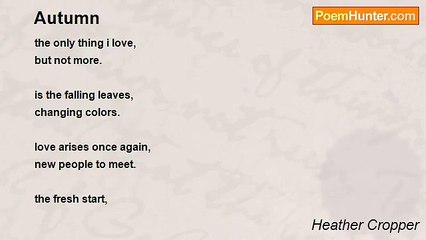 Heather Cropper - Autumn