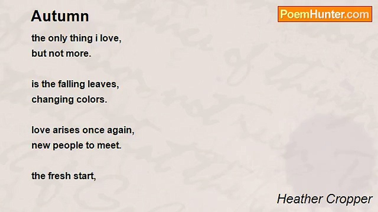 Heather Cropper - Autumn