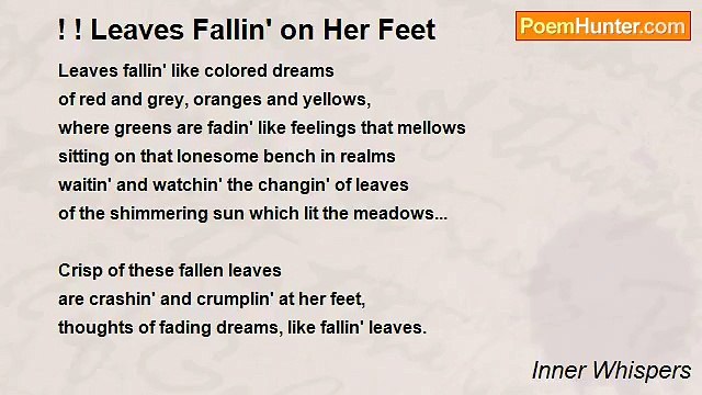 Inner Whispers - ! ! Leaves Fallin' on Her Feet